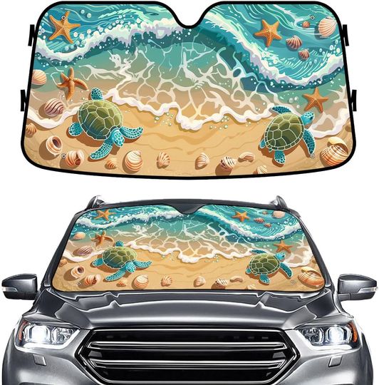 Discover Turtle Windshield Sun Shade
