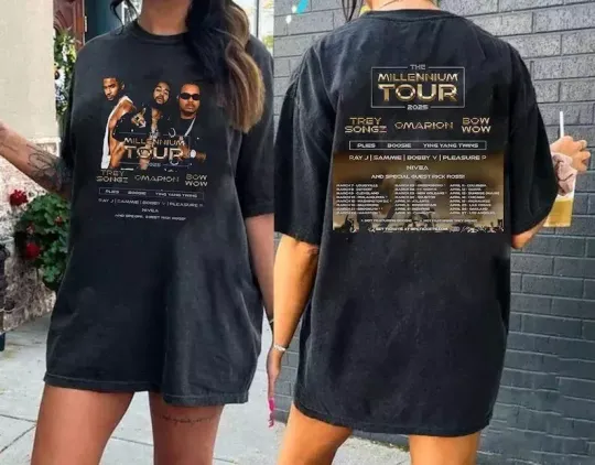 Discover 2025 Millennium Tour Shirt, shirt tour 2025
