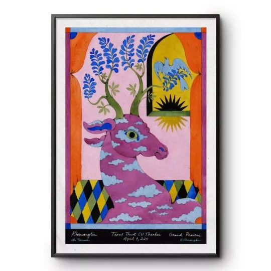 Discover khrua bin Texas Trust CU Theatre, Grand Prairie, TX Apr 9 2025 Tour Poster