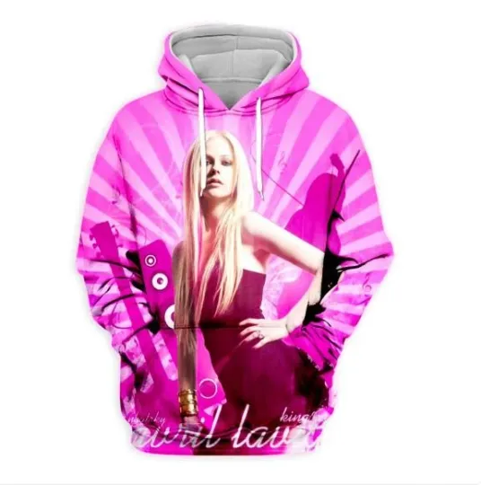 Discover Avril Lavigne hoodie 3D