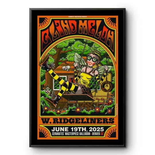 Discover Blind Melon Cervantes Masterpiece Ballroom, Denver, CO June 19 2025 Tour Poster