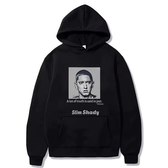 Discover Hoodie Eminem Vintage Inspired, Eminem Retro  Hoodie, Slim Shady, Birthday Gift