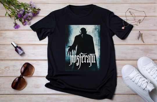 Discover Nosferatu Horror Shirt, Vintage Retro Vampire Horror Movie Shirt
