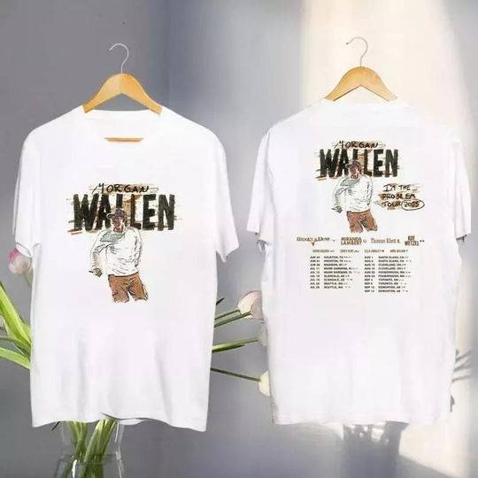 Discover Morgan I'm The Problem Tour 2025 T-Shirt, Wallen Concert 2025, Country Music Tee