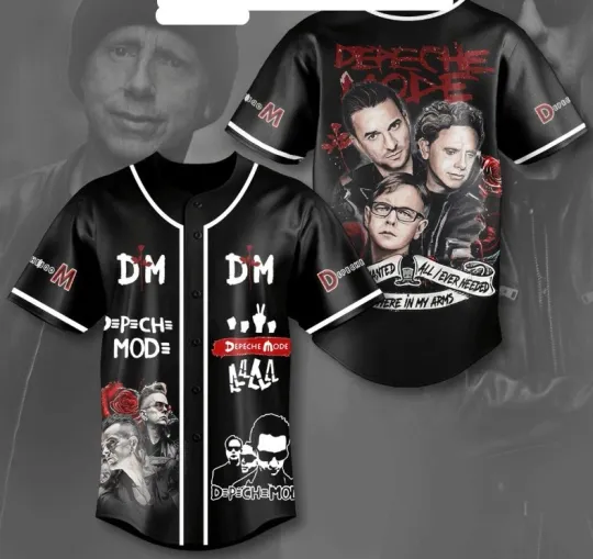 Discover Depeche Mode All I Ever Needed There In My Arms Baseball Jersey