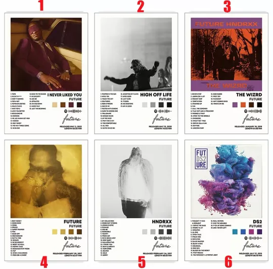 Discover Custom FUTURE Album Cover Poster