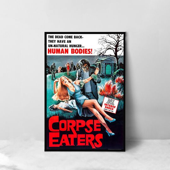 Discover Corpse Eaters Movie Poster - High Quality Canvas Art Print - Room Decoration - Art Poster For Gift