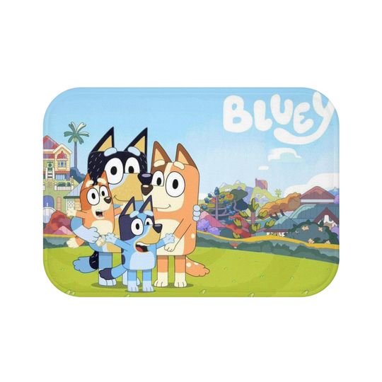 Discover BlueyDad Bath Mat