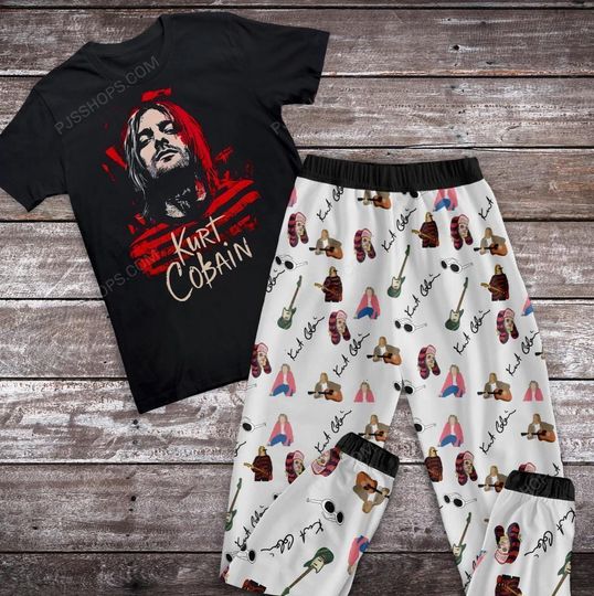Discover Kurt Cobain Pajamas Set