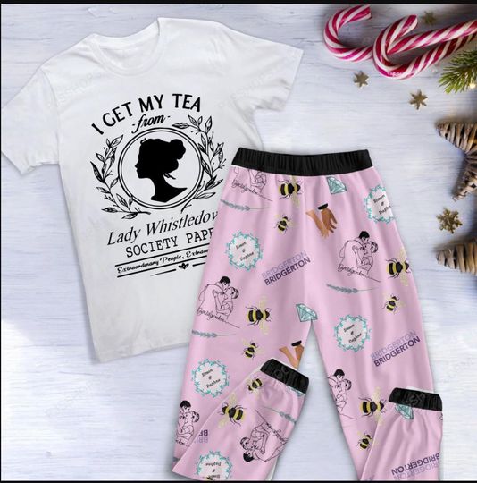 Discover Bridgerton Pajamas Set