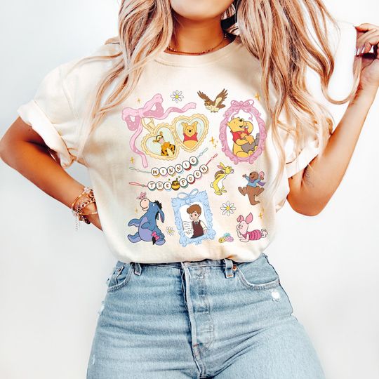 Discover Retro winniee the poohh Shirt, Pooh And Friends Tshirt, Disneyyy Shirt