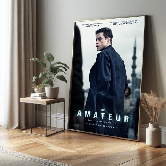 Discover The Amateur Movie Poster Print | Classic Film Wall Art | Movie Buff Gift