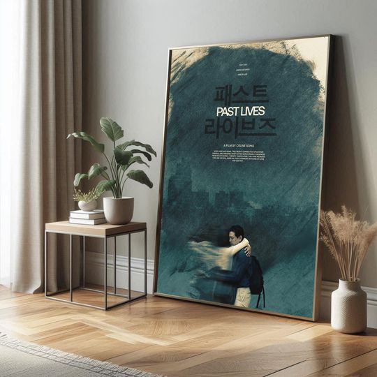 Discover Past Lives Movie Poster Print | Classic Film Wall Art | Movie Buff Gift | Wall Art Decor