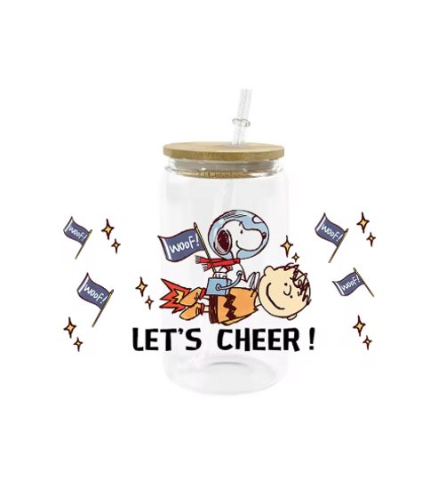 Discover Cartoon Snoopy Glass Tumblers, Gifts for Friends