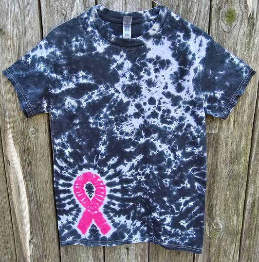 Discover Cancer Awareness Ribbon 3D Shirt Black, Hope, Cure, Breast Cancer - Hidden Hope