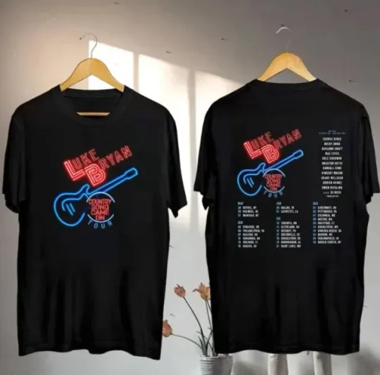 Discover Luke Bryan Country Song Came On Tour 2025 Shirt