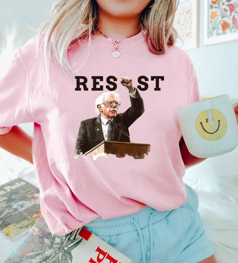Discover Bernie Sanders Resist Shirt, Bernie Mood Shirt, Fight Oligarchy Tour Shirt