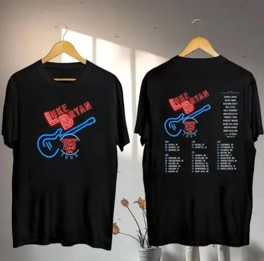 Discover Luke Bryan Country Song Came On Tour 2025 Shirt
