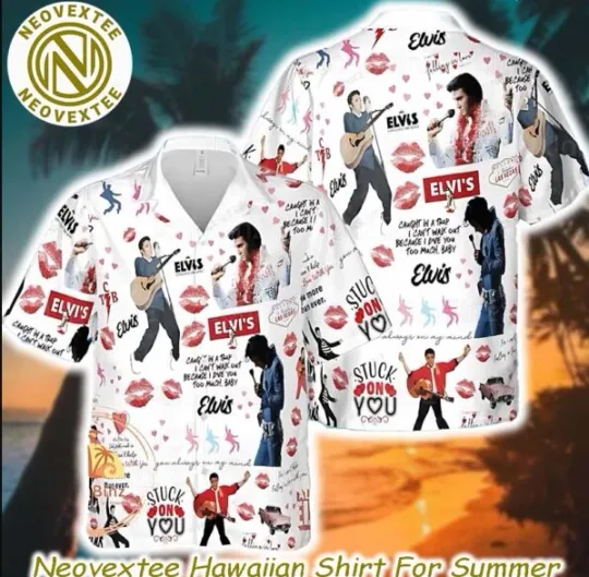 Discover Elvis Presley The King Of Rock Vacation 2025 Shirt