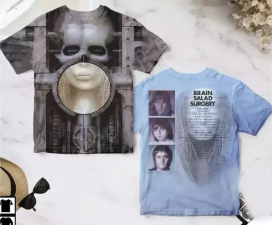 Discover Emerson, Lake And Palmer Brain Salad Surgery Album AOP 3D T-shirt