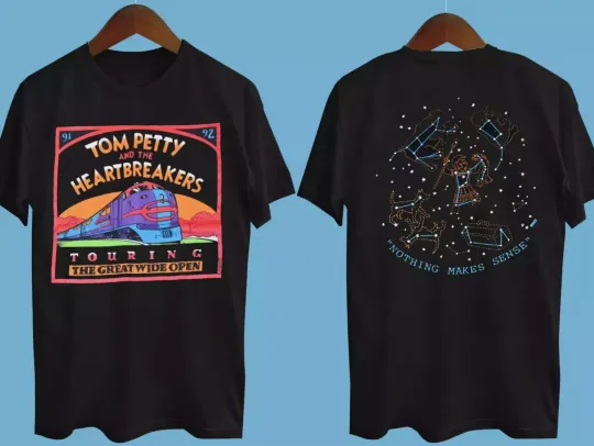 Discover 1991-92 TOM PETTY vtg concert tour Shirt 2008 T-Shirt