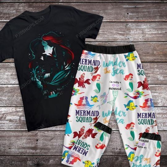 Discover The Littlee Mermaidd Pajamas Set