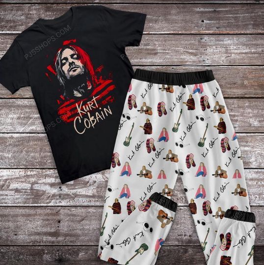 Discover Kurt Cobain Pajamas Set