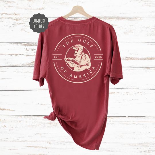 Discover Gulf of America Preppy Comfort Colors Shirt, Gulf of America Shirt