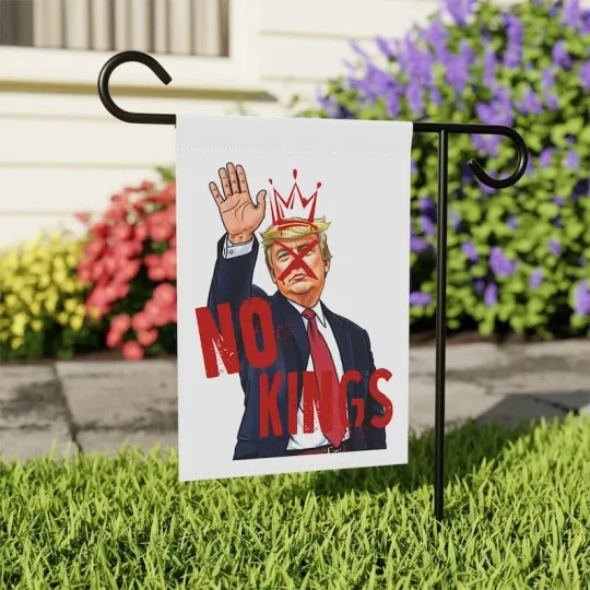 Discover No Kings In America Anti Trump Maga Resist Fascism Democrats Gift Flag