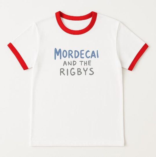 Discover Mordecai and the Rigbys Ringer Tee, The Regular Show Shirt, Unisex Ringer T-shirt