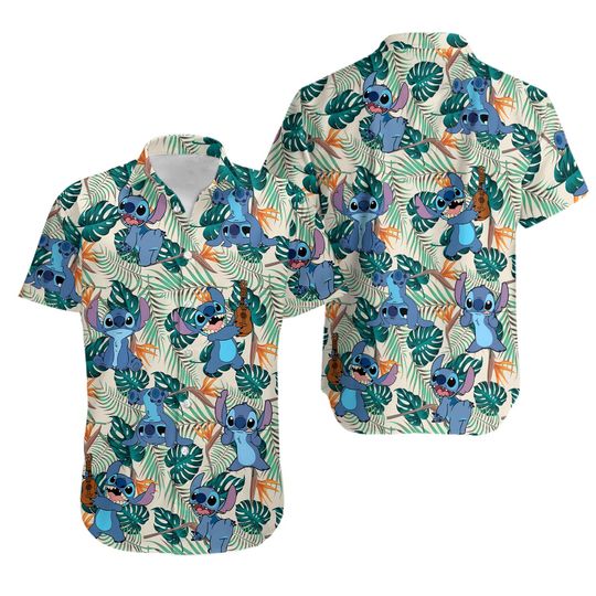 Discover Lilo Stitchh Ohana Hawaiian Shirt