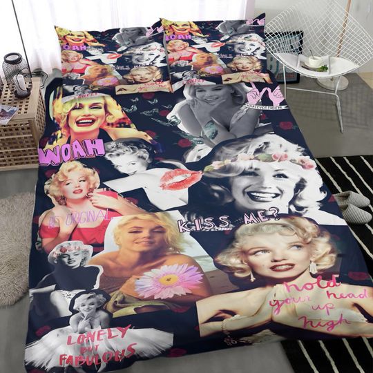 Discover Marilyn Monroe Printed Bedding Set