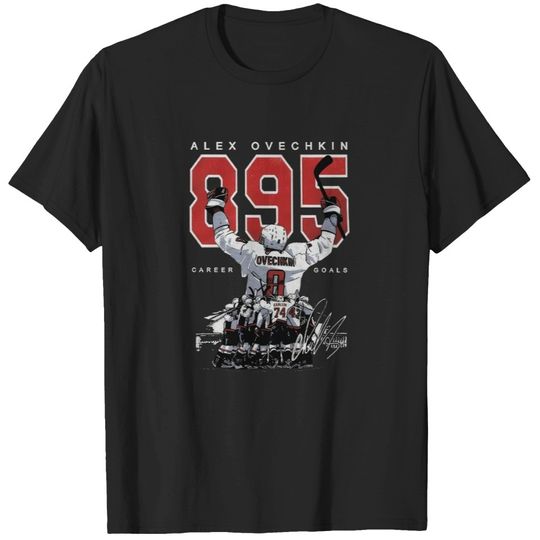 Discover Alexander Ovechkin 895 Goals Record T-Shirt