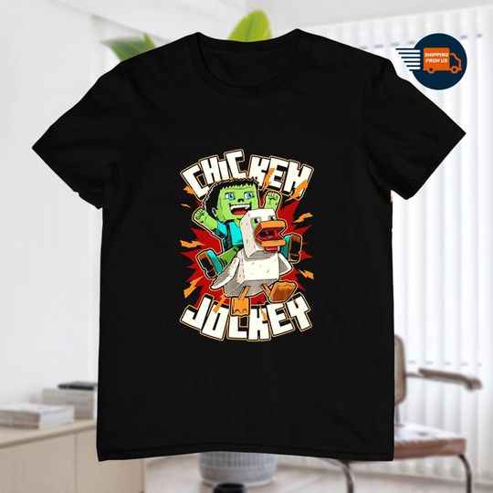 Discover Chicken Jockey T-Shirt, Gift for Game Lover Chicken