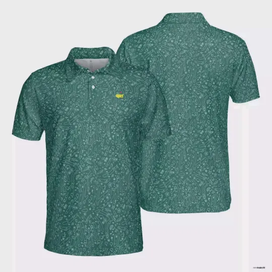 Discover Fan Made Masters Golf Polo Shirt
