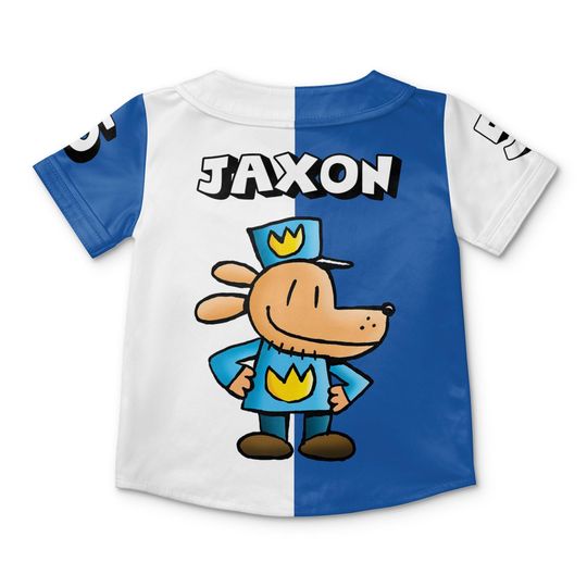 Discover Customized Dogman Birthday Boy Jersey, Dogman Boy Birthday Jersey