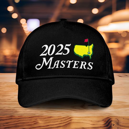 Discover Augusta Masters Golf Cap, 2025 Masters Golf Tournament Baseball Cap
