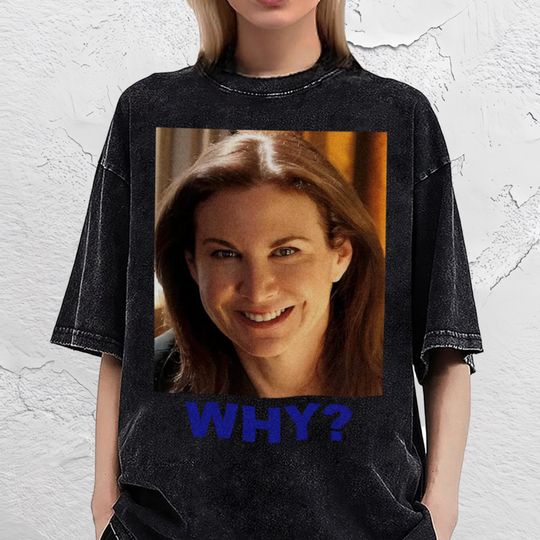 Discover Funny WHY Meme Shirt, Viral Mystery Face Tee, Weird AI Face T-Shirt