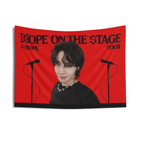 Discover JHope Stunning Hope on the Stage Concert Tapestry