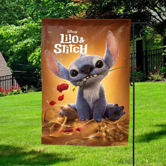 Discover Lilo And Stitchh Ohana Welcome Garden Flag