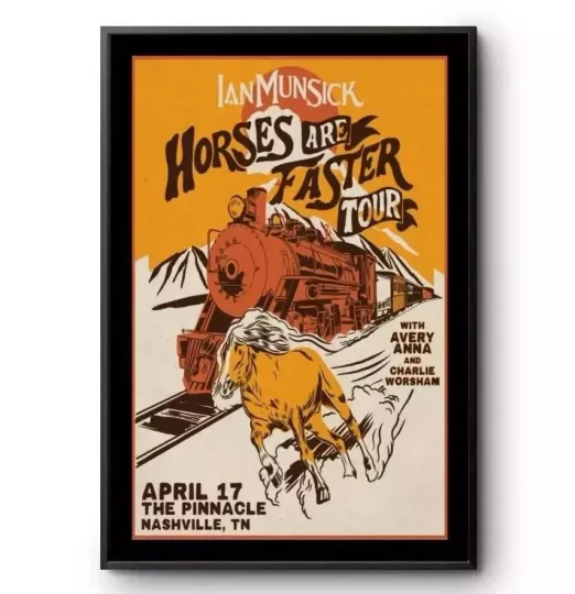 Discover Ian Munsick April 17 2025 The Pinnacle Nashville, TN Tour Poster