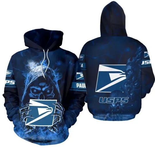 Discover New Personalized Postal Service Hoodie, 3D Printed Hoodie