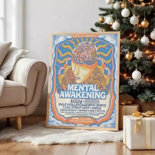 Discover Mental Awakening At Westside Motor Lounge In Atlanta GA Apr 4-5 2025 Tour Poster