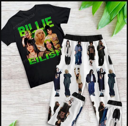 Discover Billie Eilish Pajamas Set