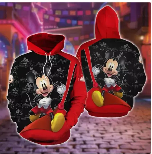 Discover Disneyyy Mickeyy 3D HOODIE HALLOWEEN GIFT CHRISTMAS GIFT
