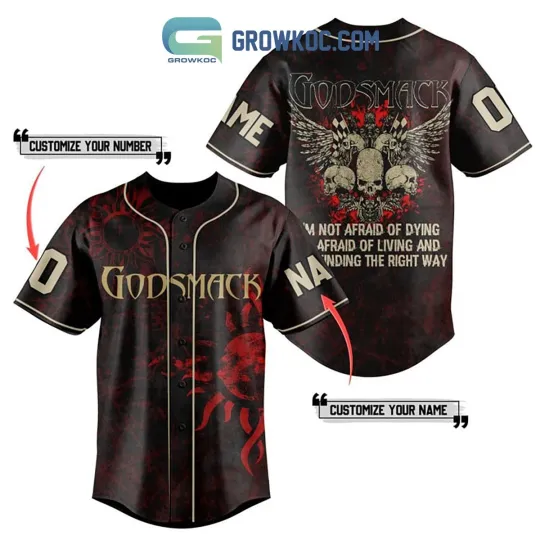 Discover Personalized Godsmacks Baseball Jersey, Gift For Fan