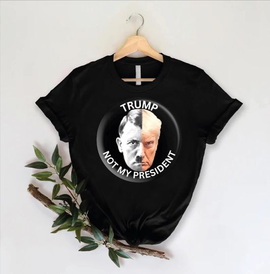 Discover Trump Not My President T-shirt, Hands Off Shirt, Protest Shirt