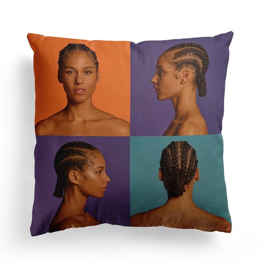Discover Alicia Keys - ALICIA Square Pillow