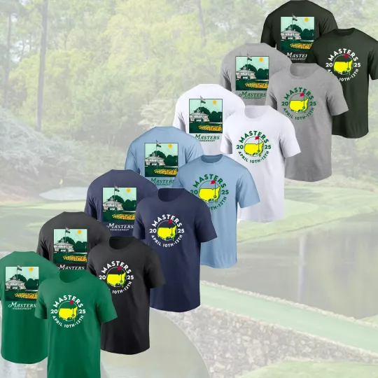 Discover The Masters Golf Tournament Augusta National, 2025 Masters Golf Champions Gifts