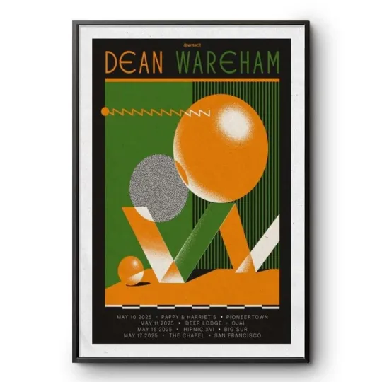 Discover Dean Wareham May 2025 Poster